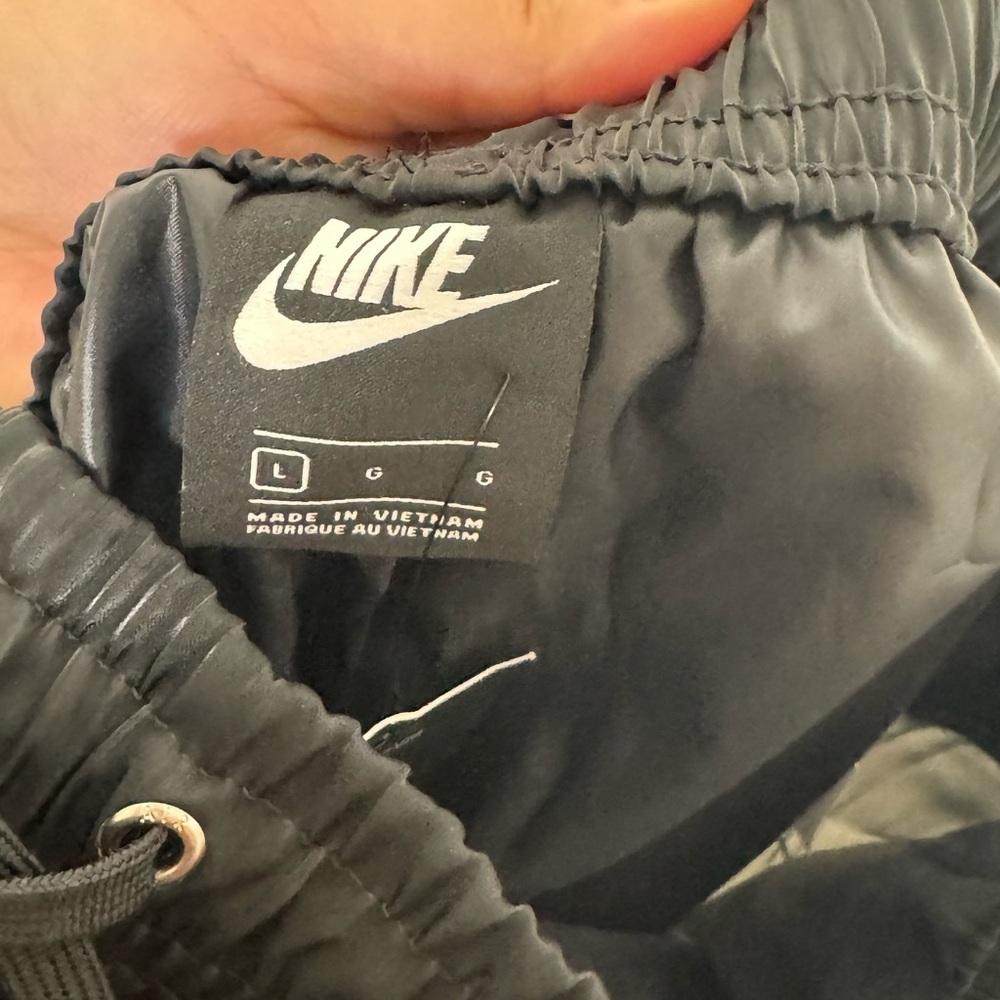 Nike Women's Black Athletic Running Shorts with Drawstring - Picture 6 of 7